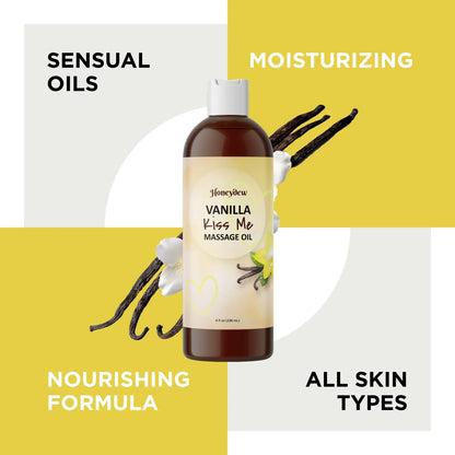 Vanilla (Kiss Me) Edible Massage Oil