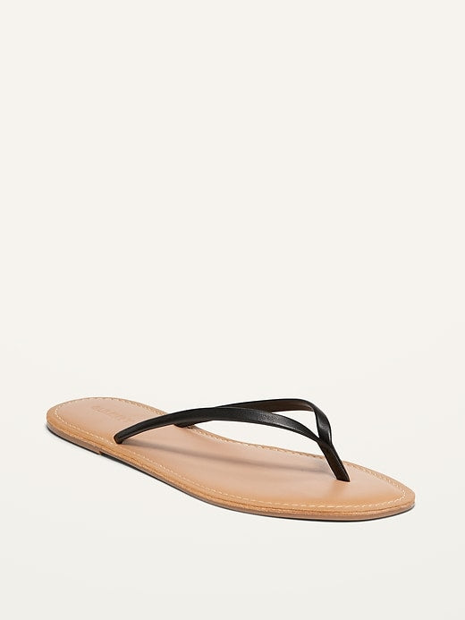 Old Navy Leather Capri Sandal