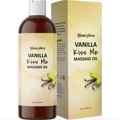 Vanilla (Kiss Me) Edible Massage Oil