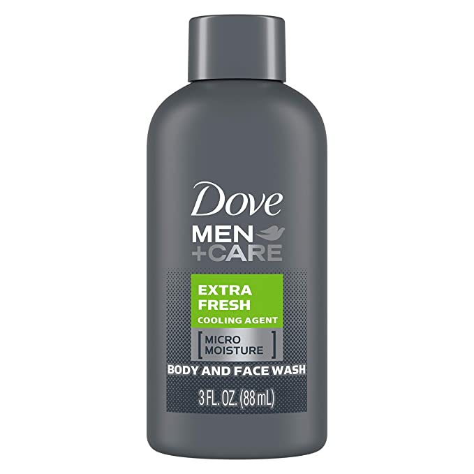 Dove’s Men Care Face and Body Wash (Travel Size)