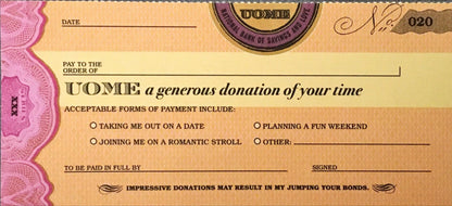 Sex Cheques (UOweMe)