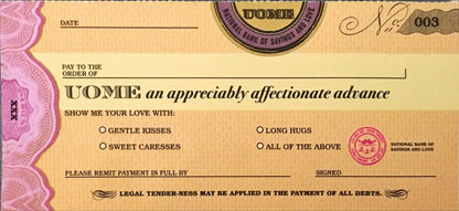 Sex Cheques (UOweMe)